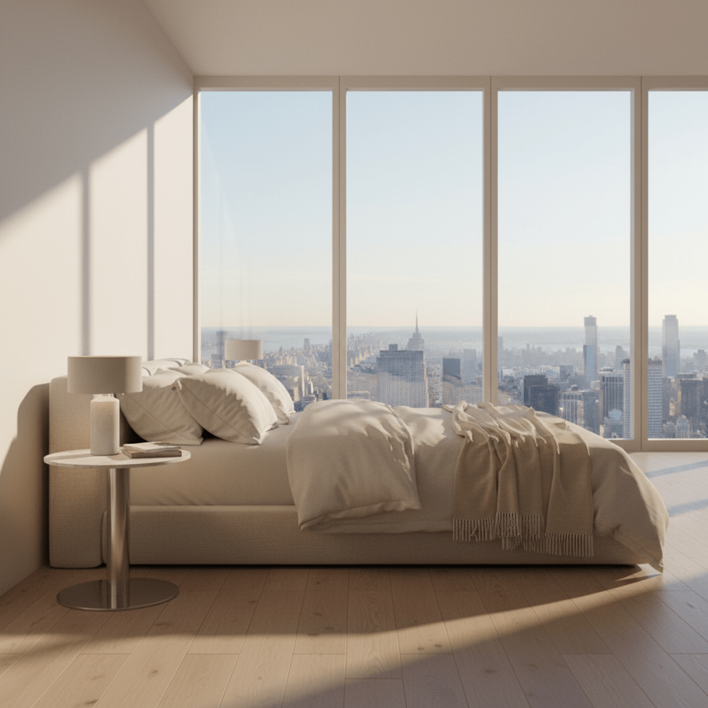 Tango End Table styled in modern living space