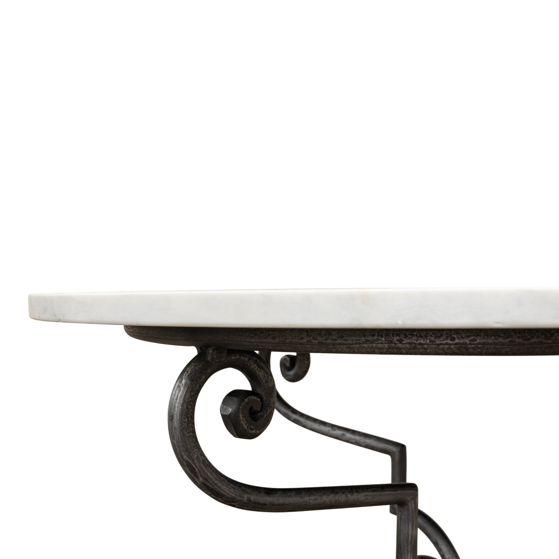 The French Iron And Marble Table – view 8