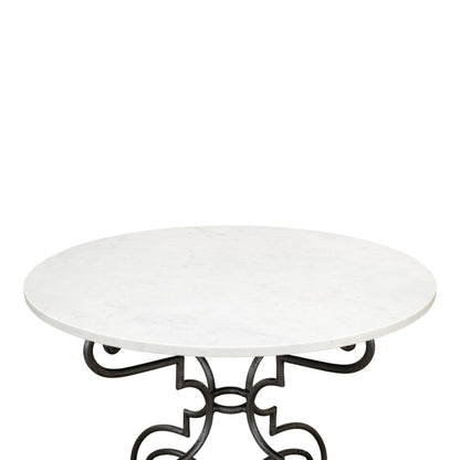 The French Iron And Marble Table – view 5