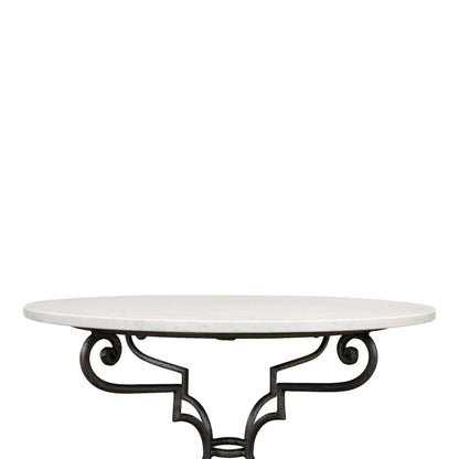 The French Iron And Marble Table – view 7