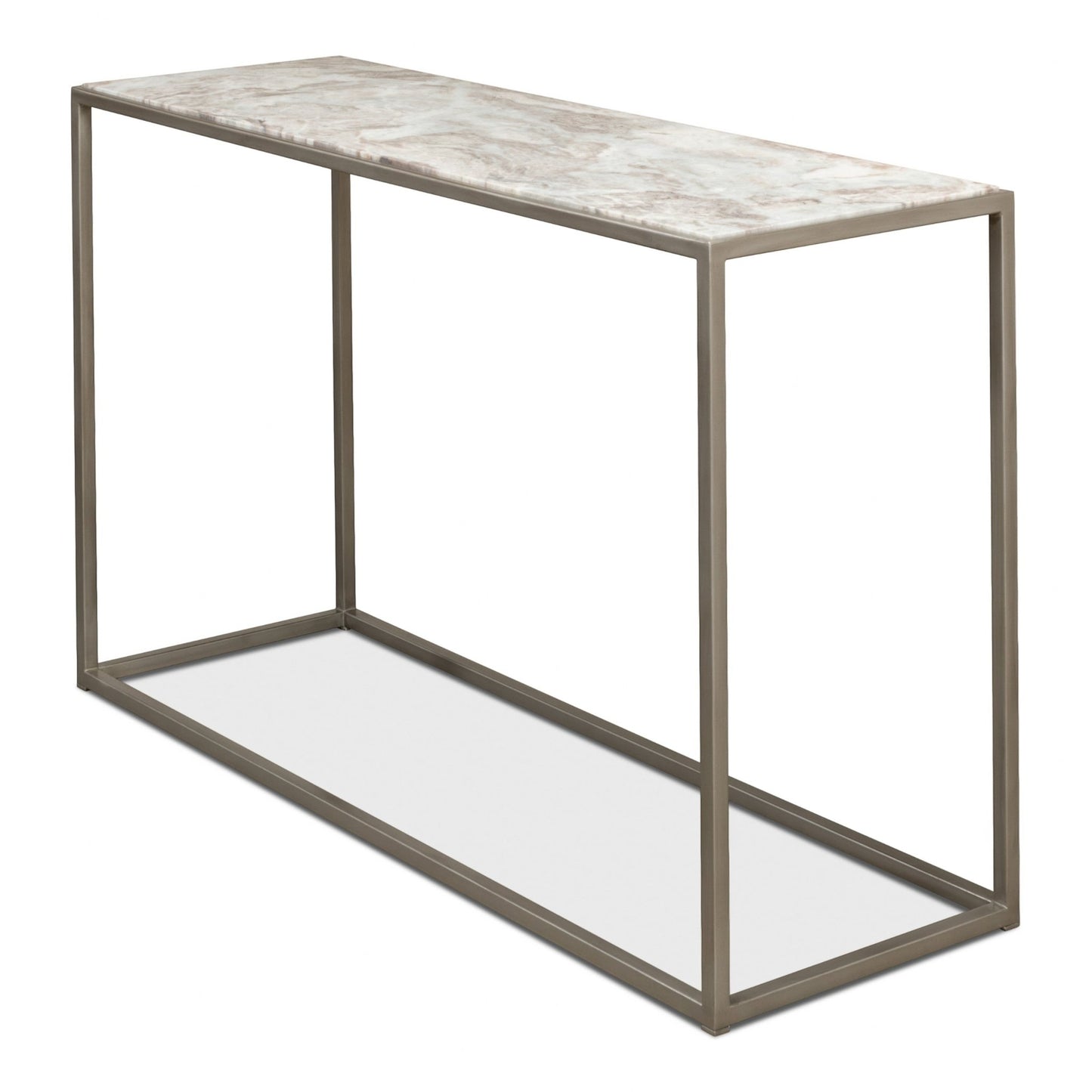 Minimal Console Table – side view