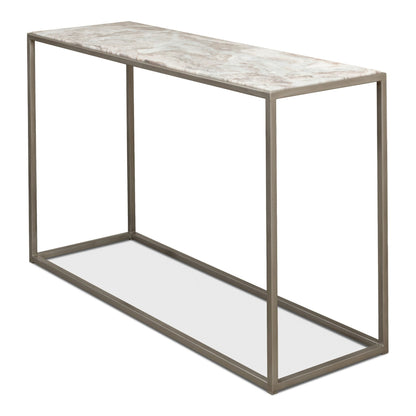 Minimal Console Table – side view