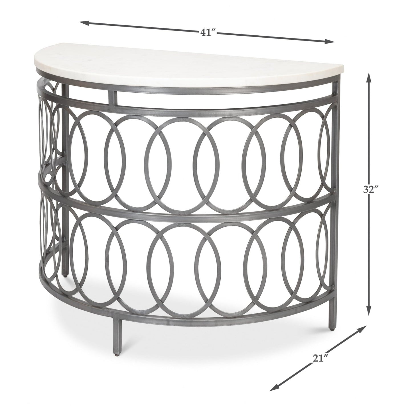 Olympia Demilune Table – view 15