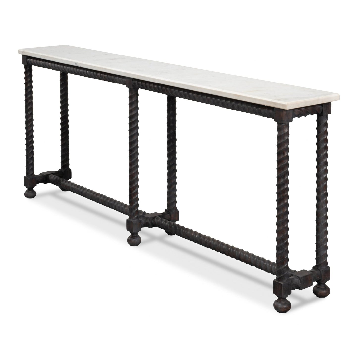 Barley Console Table – side view