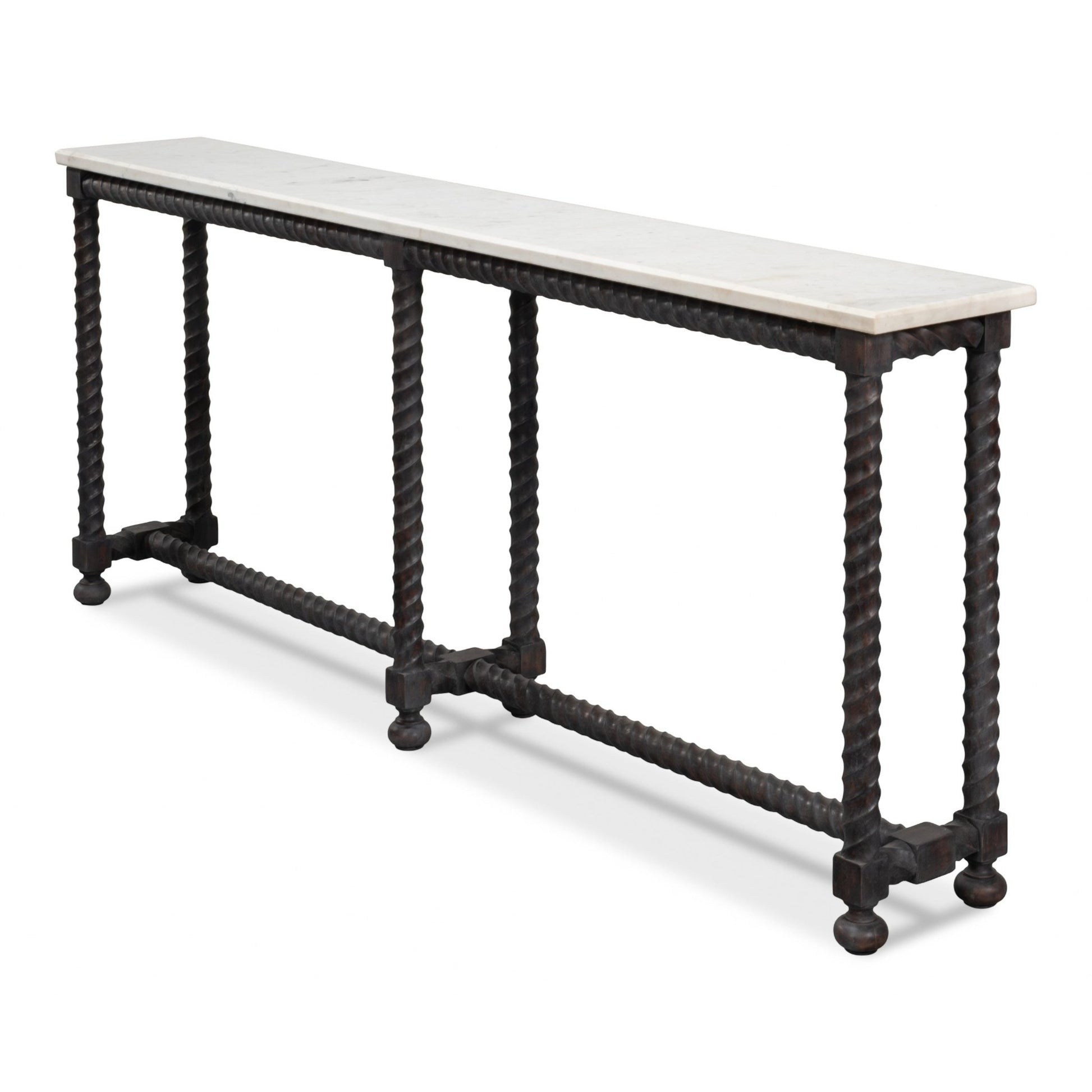 Barley Console Table – side view