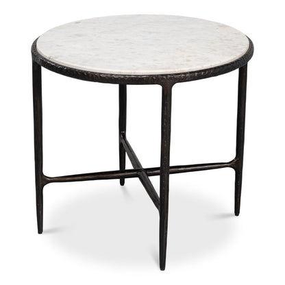 Dakor Round Side Table – front view