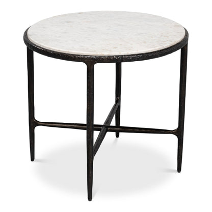 Dakor Round Side Table – side view