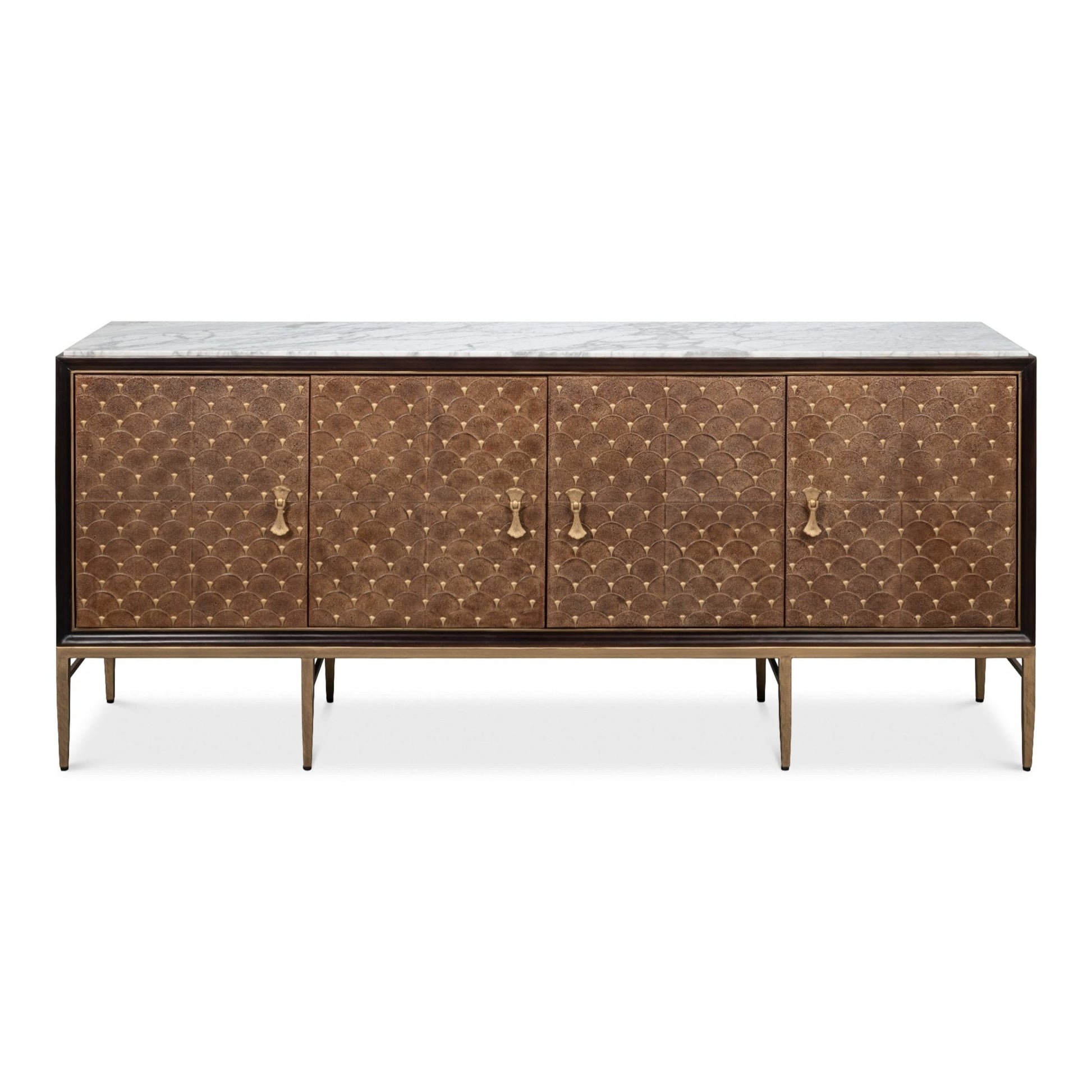 Palisade Shagreen Credenza – front view