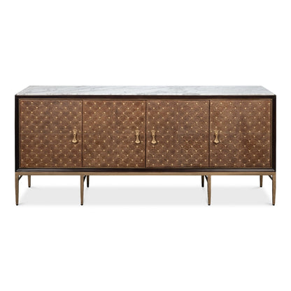 Palisade Shagreen Credenza – front view