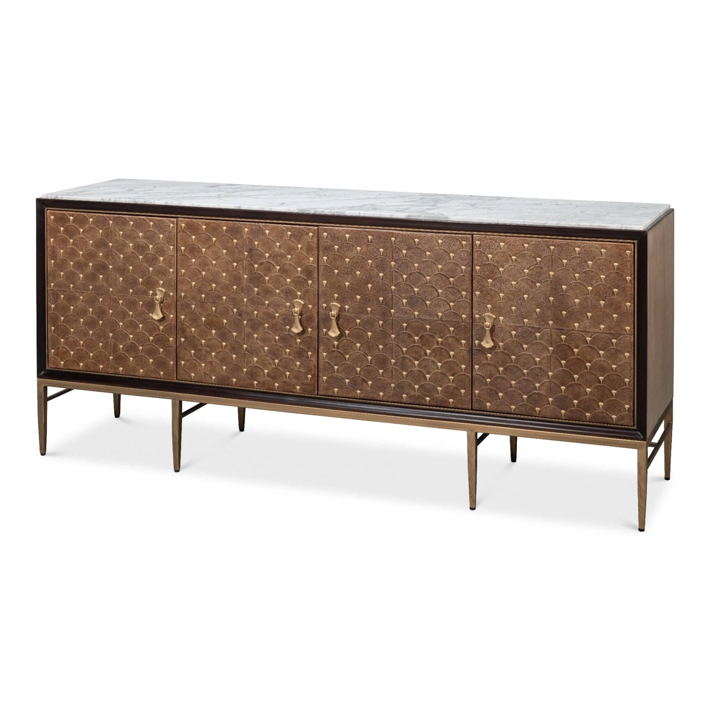Palisade Shagreen Credenza – front view