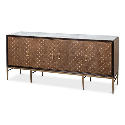 Palisade Shagreen Credenza – front view