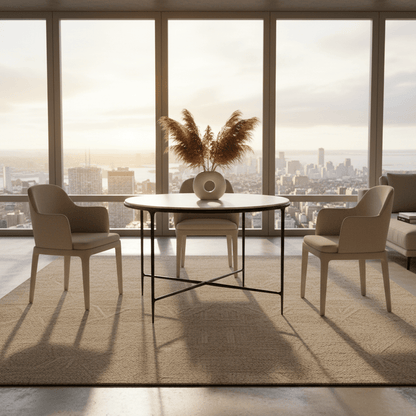 Dakor Round Breakfast Table – table by Sarreid Ltd