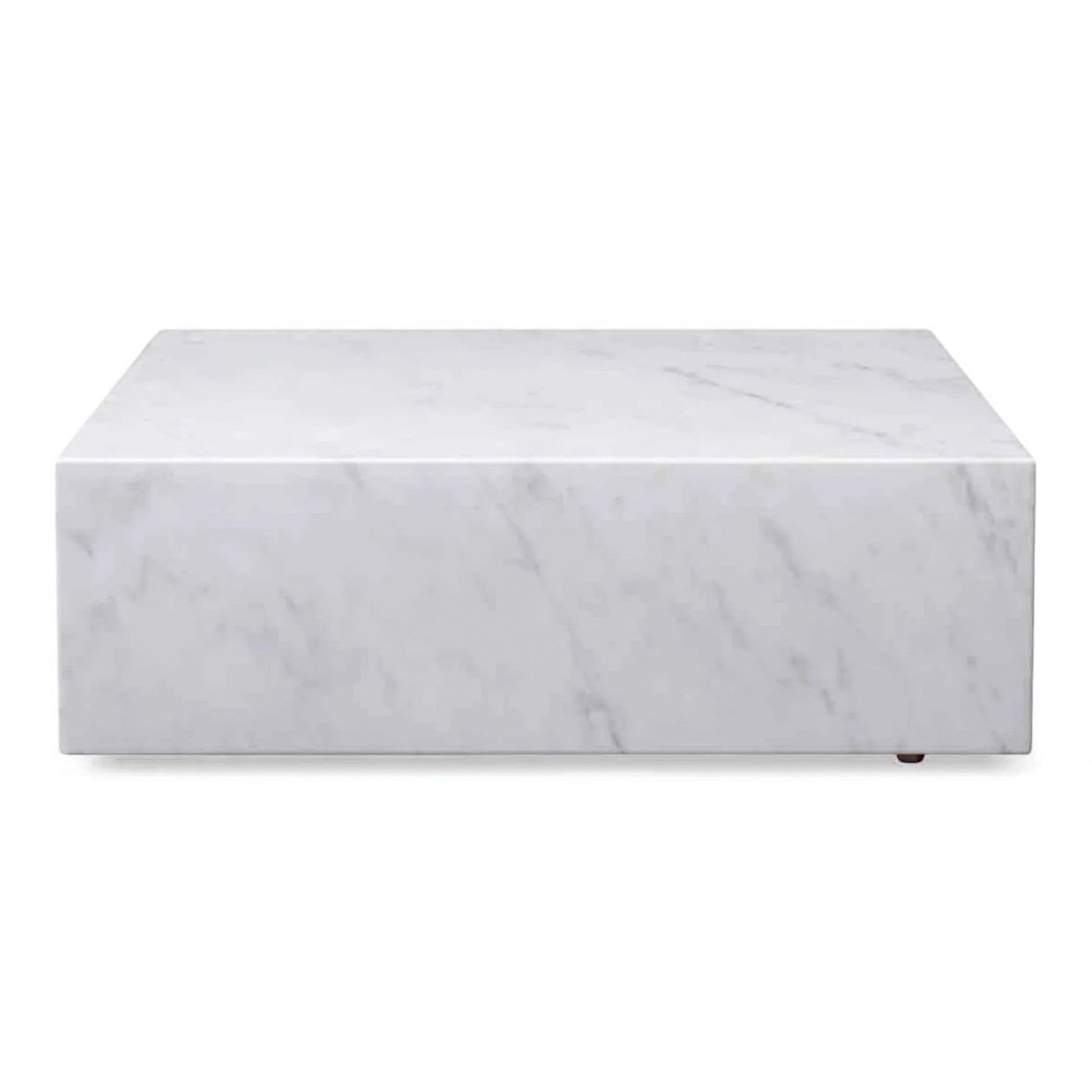 Cube Square Coffee Table – side view