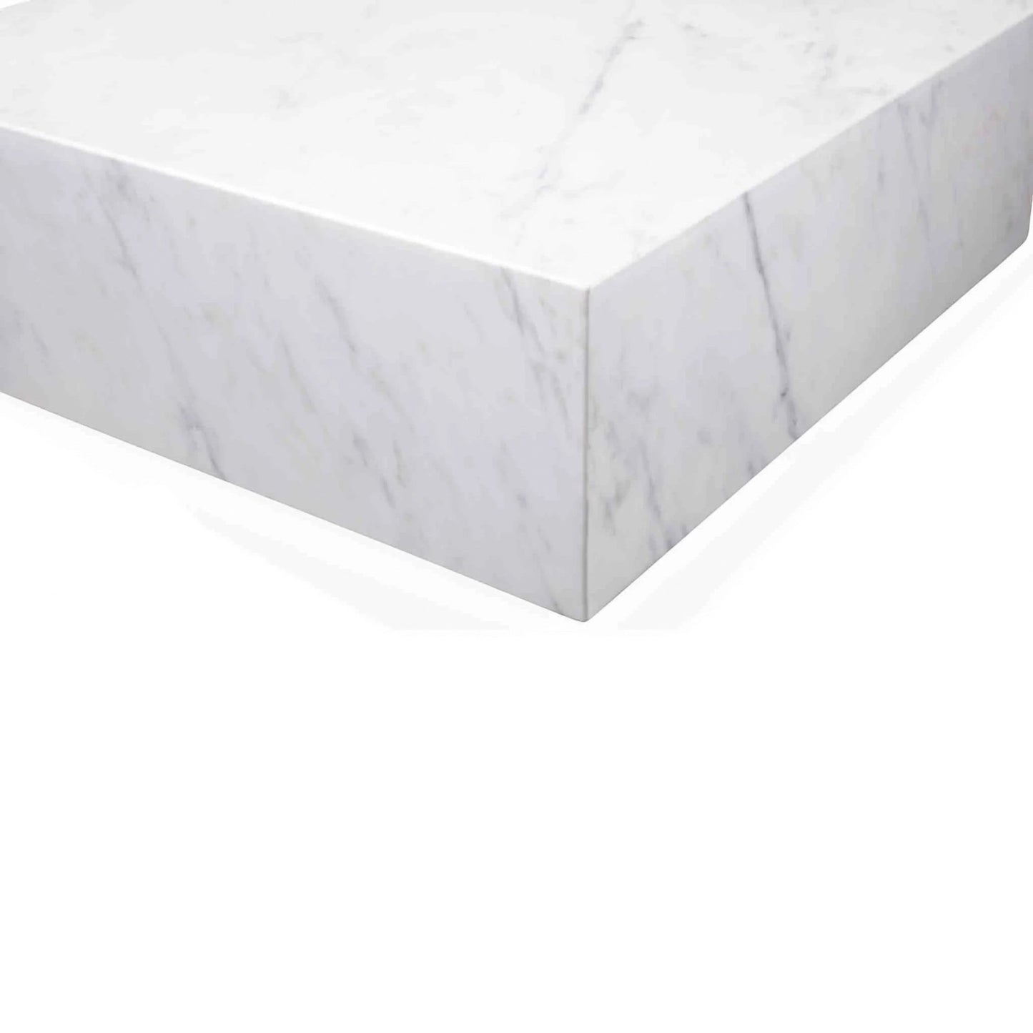 Cube Square Coffee Table – alternate angle