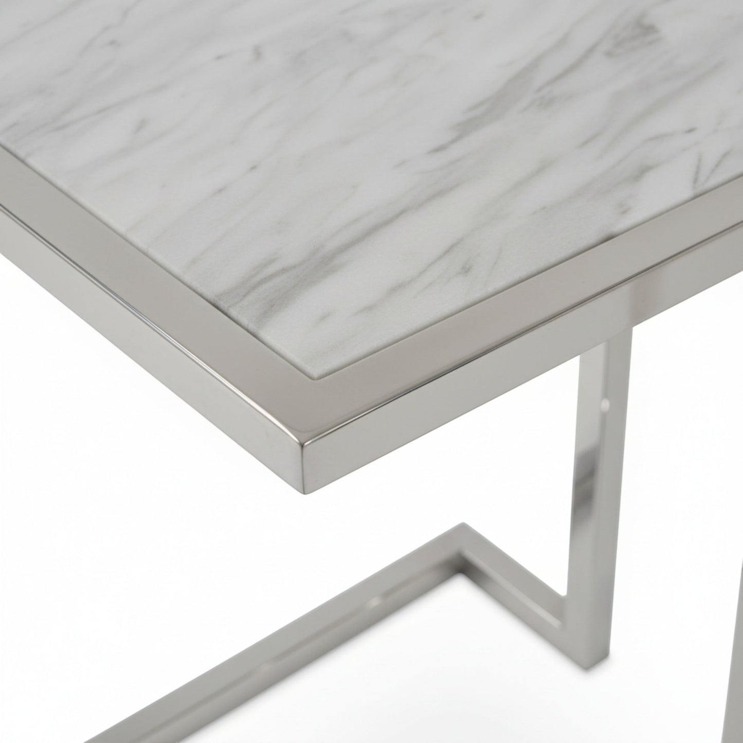 Hudson End Table styled in modern living space