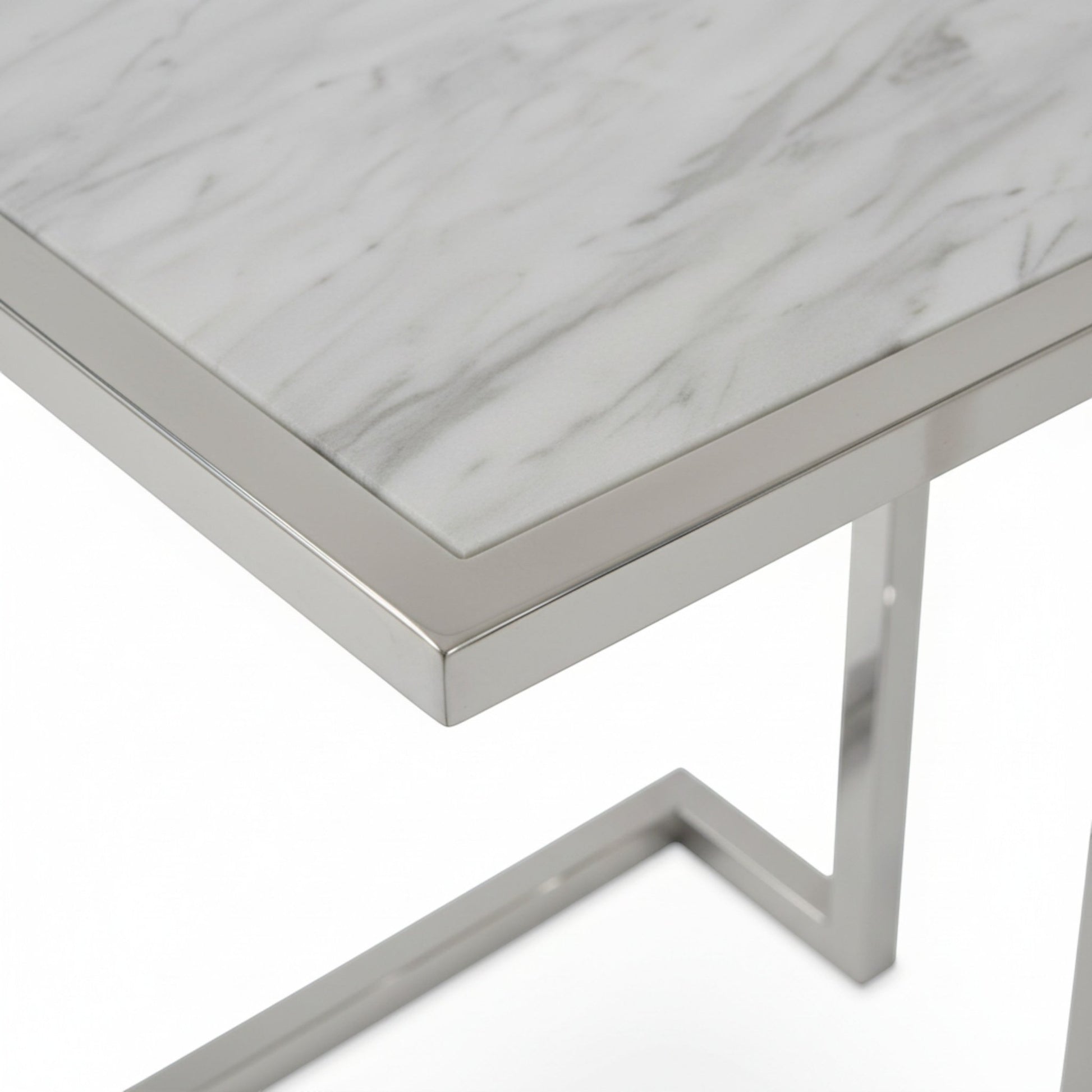 Hudson End Table styled in modern living space