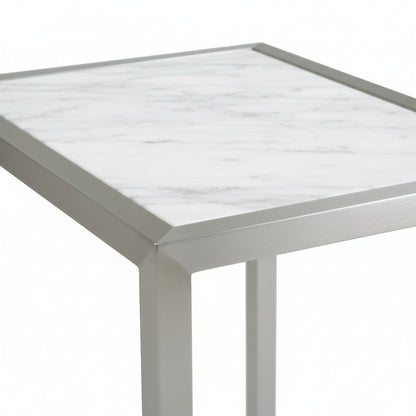 Alfa End Table styled in modern living space