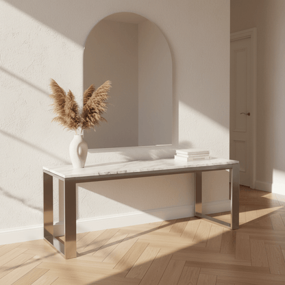 Calvin Condo Coffee Table styled in modern living space