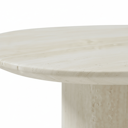 Petra Side Table styled in modern living space