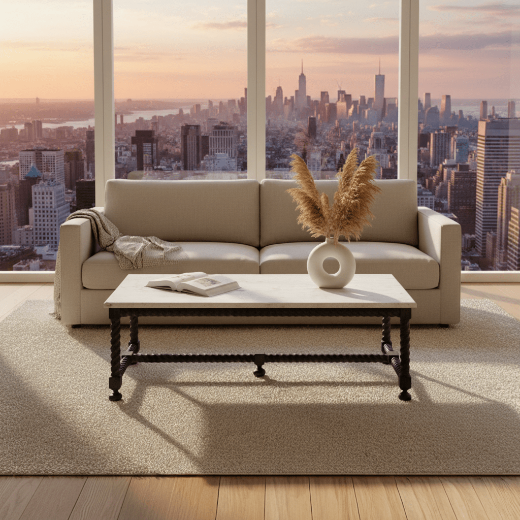 Barley Cocktail Table – coffee table by Sarreid Ltd