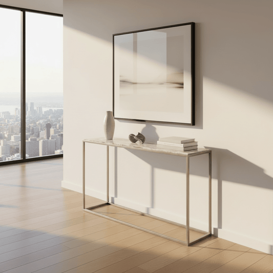 Minimal Console Table – console table by Sarreid Ltd