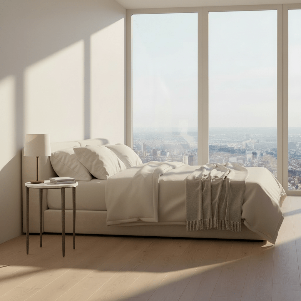 Banswara Round Table styled in modern living space