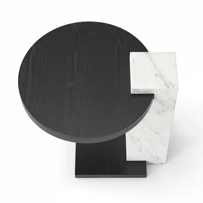 Mabel Side Table styled in modern living space