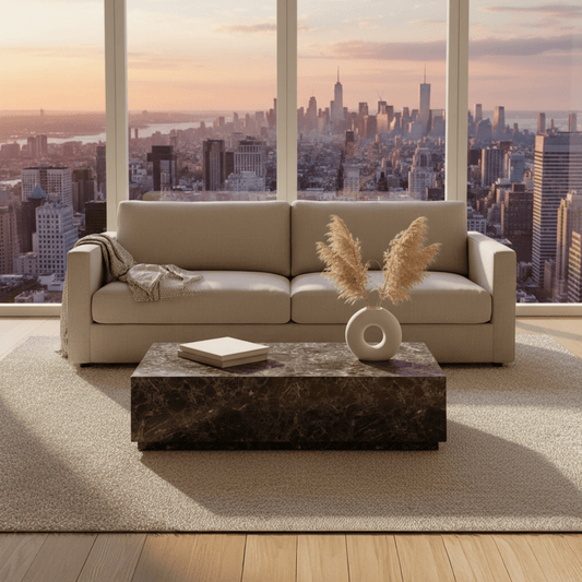 Iris Coffee Table – coffee table by Whiteline Modern Living