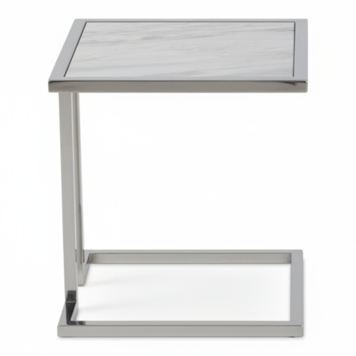 Hudson End Table styled in modern living space