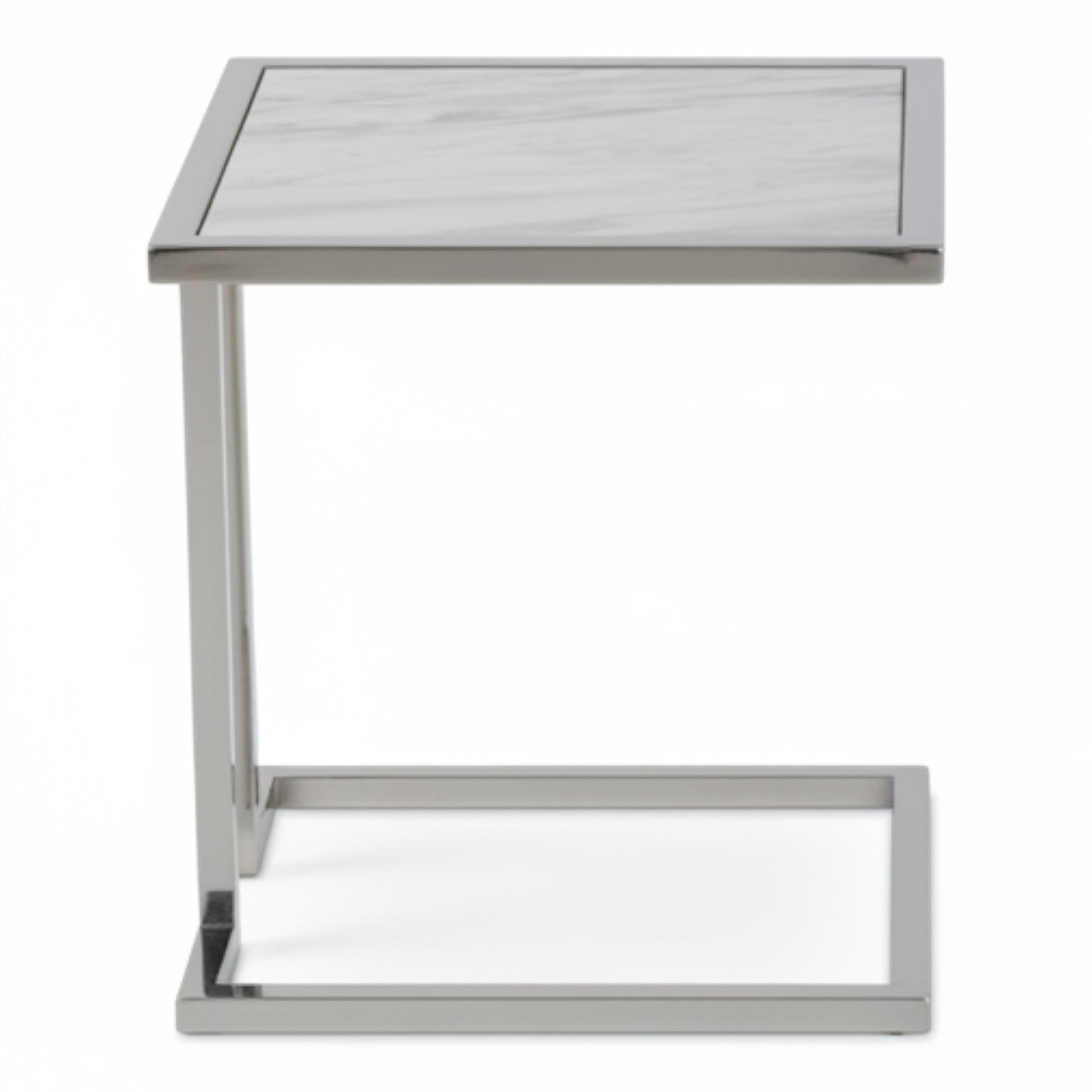 Hudson End Table styled in modern living space