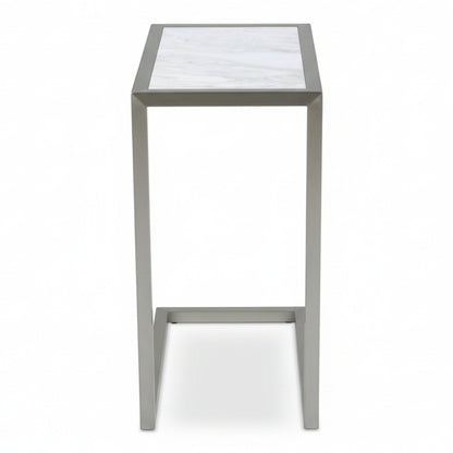 Alfa End Table styled in modern living space