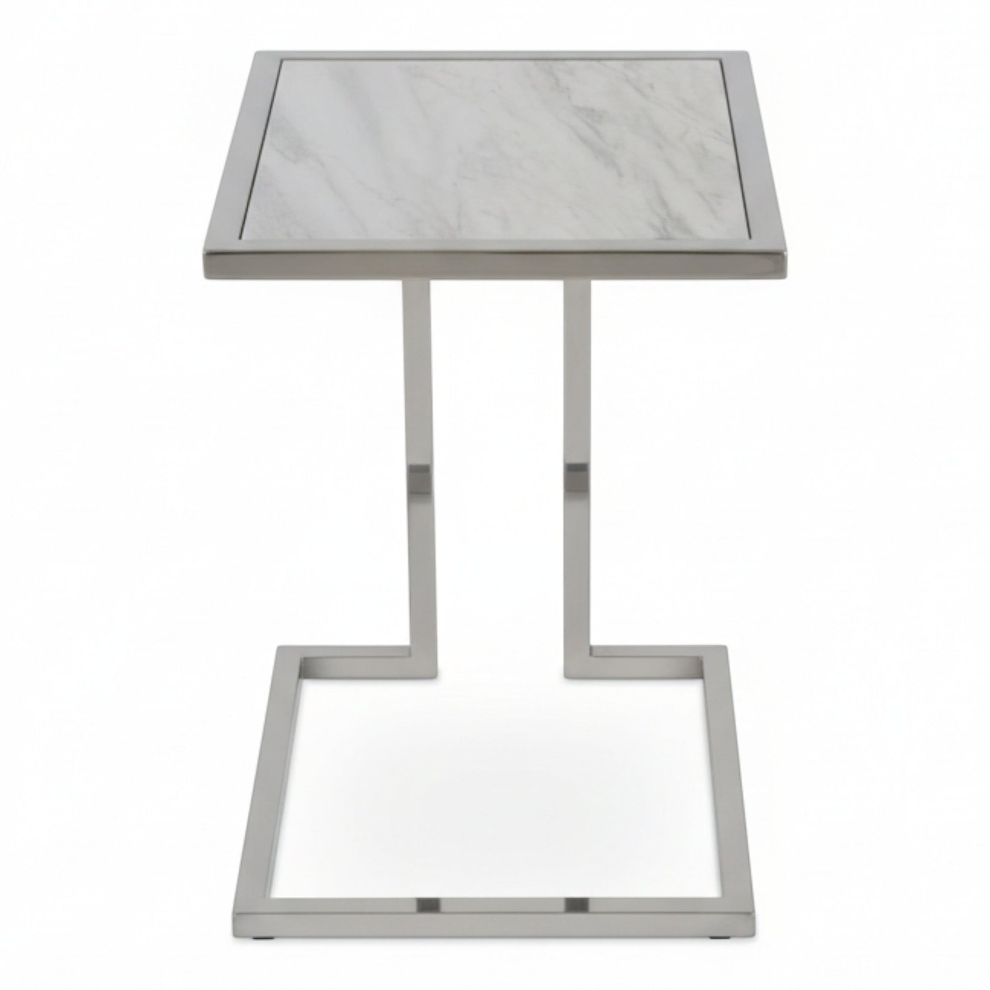 Hudson End Table styled in modern living space